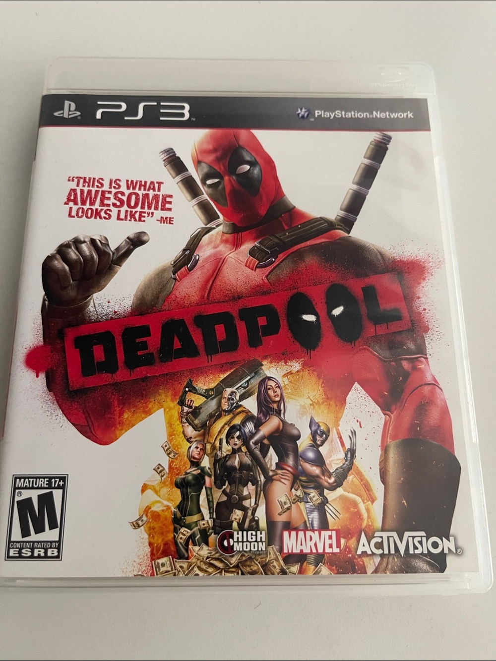 Sony PlayStation 3 Deadpool (Red) - Marvel Action Adventure